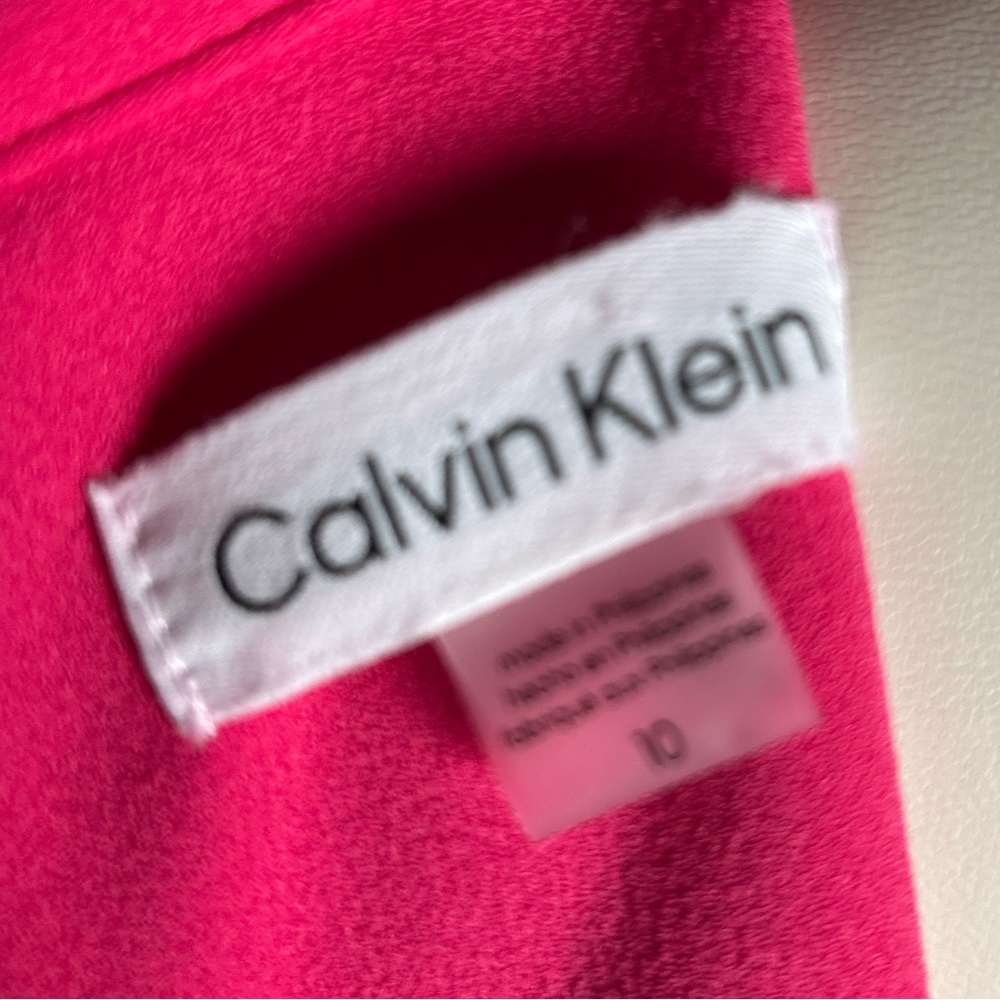 Calvin Klein Fuchsia Midi Dress - Picture 6 of 9